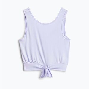 BEYOND YOGA Light Purple Knot a Problem Cropped Tank. Sz. XL